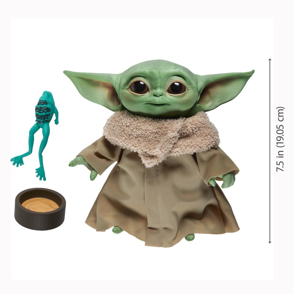 Baby Yoda talking plushie