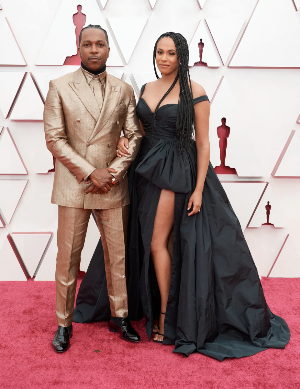 Leslie Odom Jr and Nicolette Robinson, 2021
