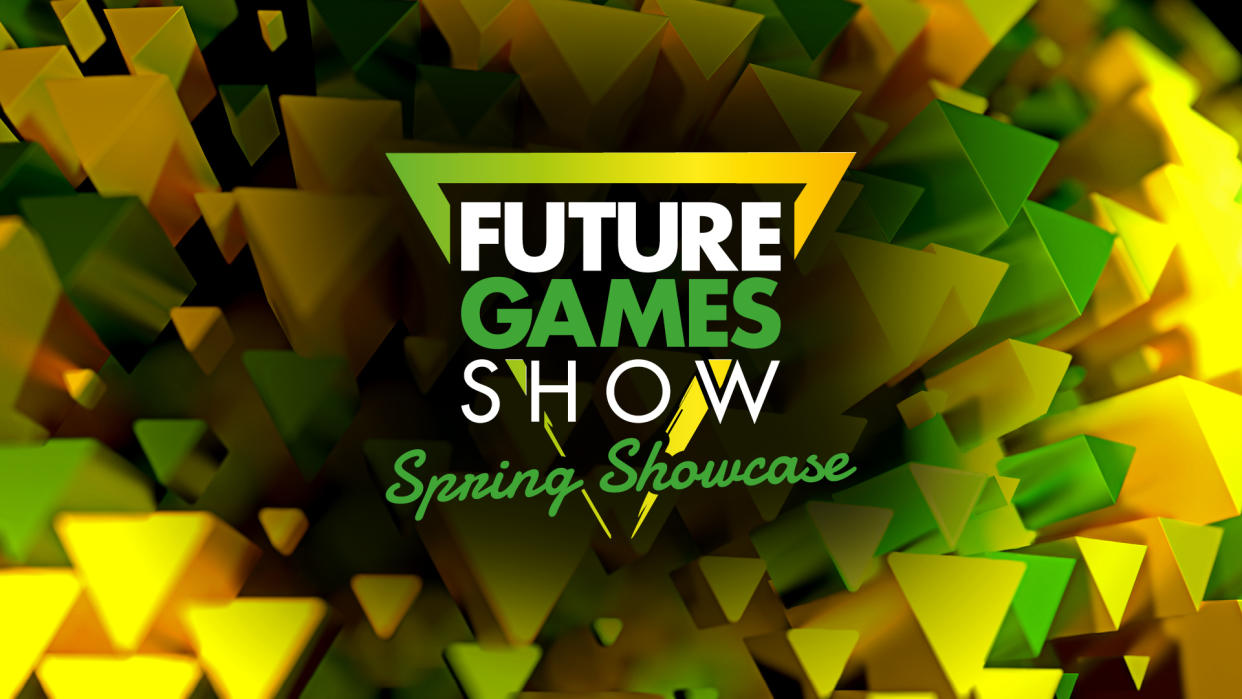  The logo for the Future Games Show Spring Showcase. 