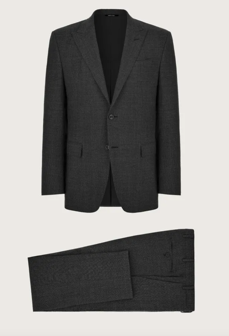 <p><a href="https://us.canali.com/exclusive-charcoal-grey-160-s-wool-suit---90th-anniversary-11287t-19tbx05395111/p" rel="nofollow noopener" target="_blank" data-ylk="slk:Shop Now;elm:context_link;itc:0;sec:content-canvas" class="link rapid-noclick-resp">Shop Now</a></p> <p>160's Wool 90th Anniversary Suit</p> <p>canali.com</p> <p>$4195.00</p>