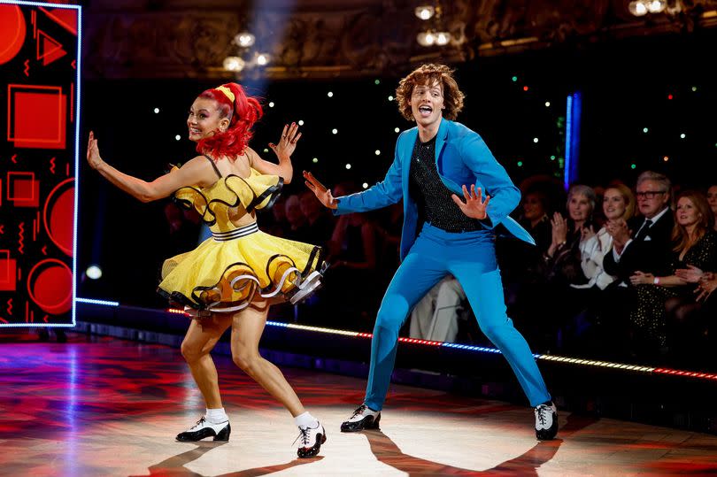 The actor was a huge hit on Strictly