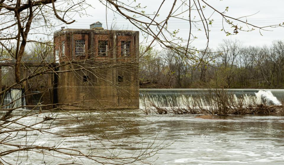 A section of Riverwalk Park on the Duck River in Columbia, Tenn. on Mar. 14, 2023. 