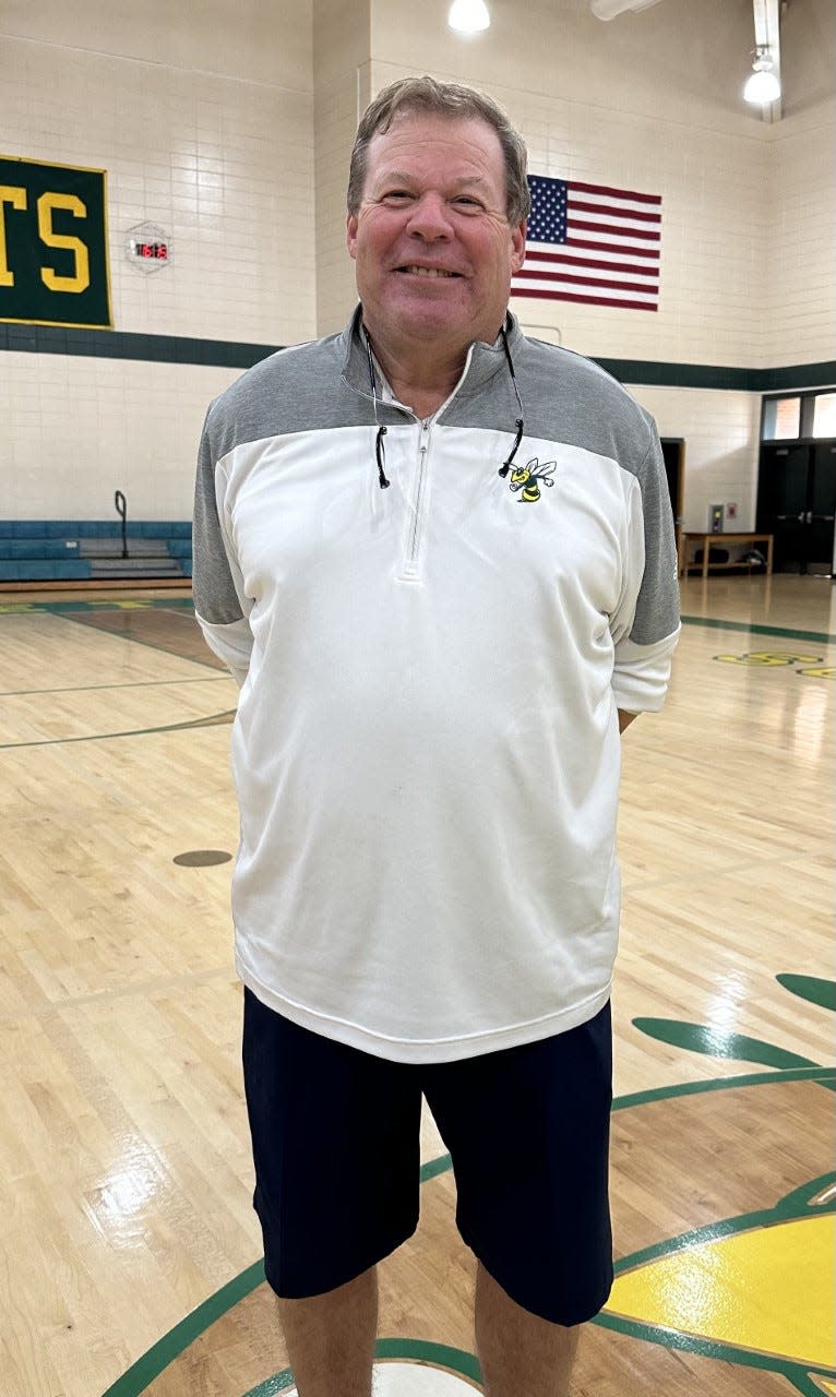 Savannah Country Day girls basketball coach Kenny Conroy