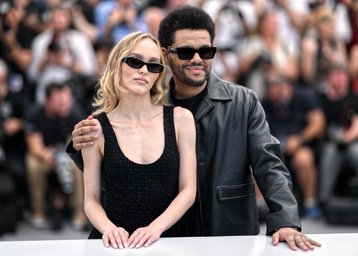 Lily-Rose Depp y The Weeknd en Cannes