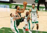 NBA: Boston Celtics at Milwaukee Bucks