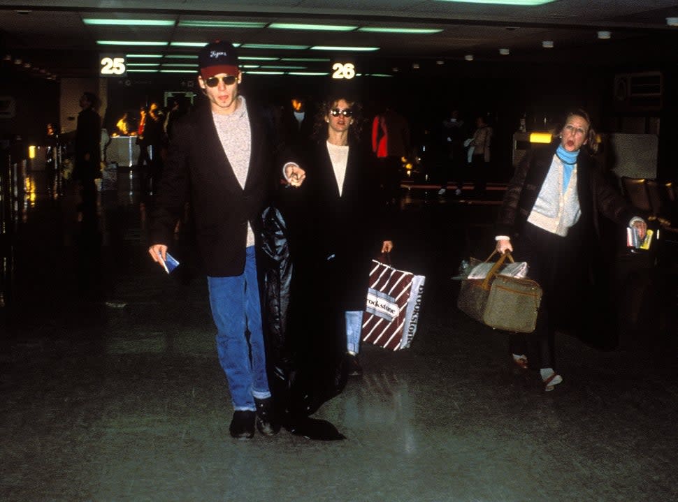 Johnny Depp and Jennifer Grey