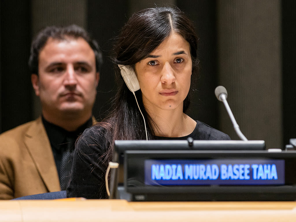 Who Is Isis Human Trafficking Survivor Nadia Murad Amal Clooneys