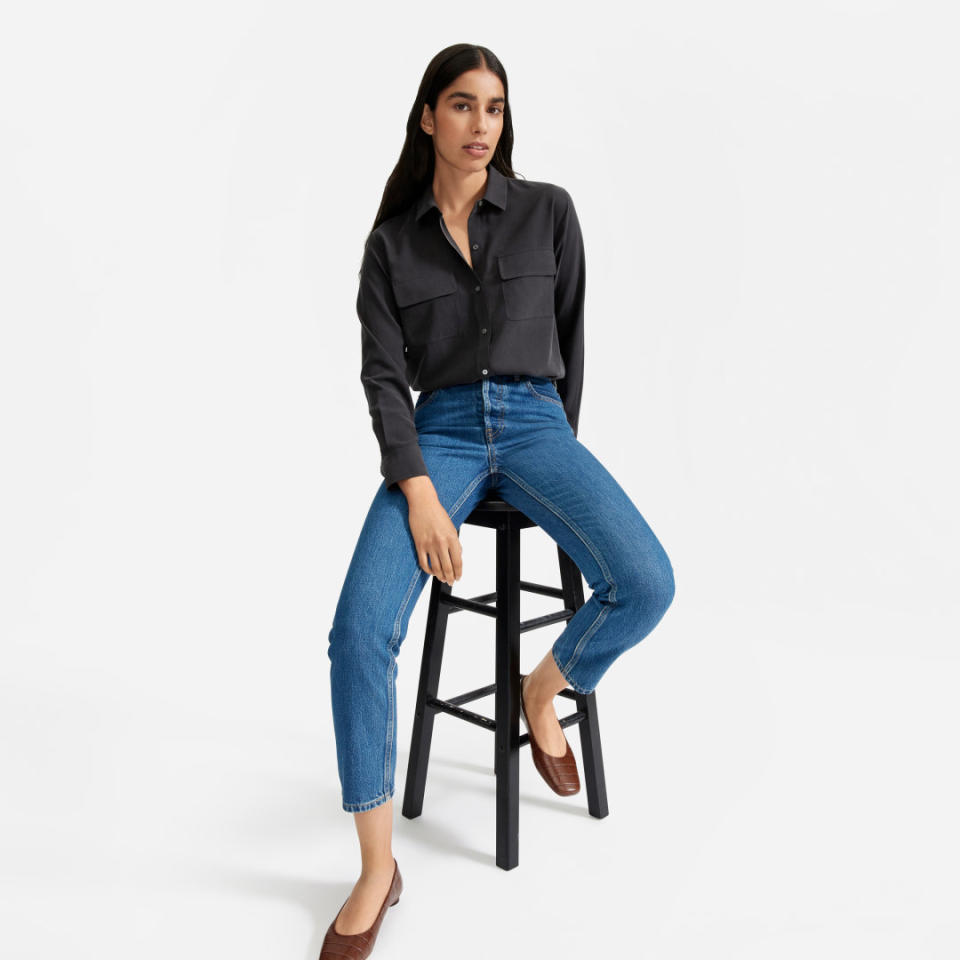 The Washable Silk Relaxed Shirt