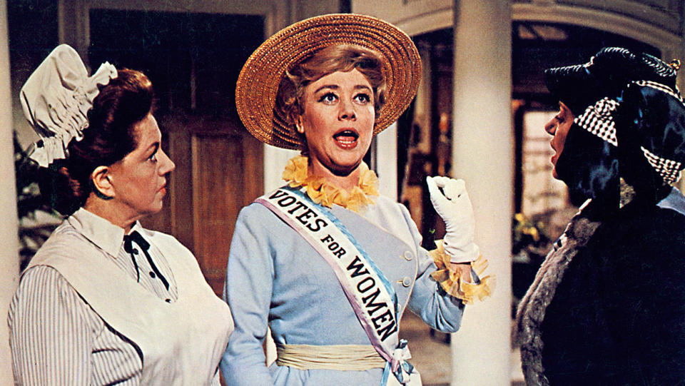 Glynis Johns as Mrs. Banks in 'Mary Poppins'