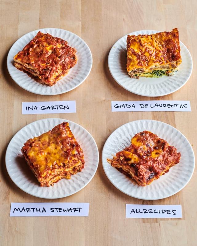 I Tried Martha Stewart's Lasagna with Meat Sauce