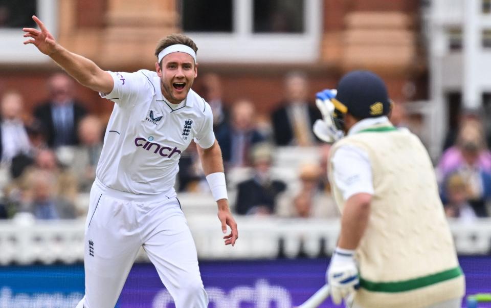 Stuart Broad had yet another day to remember at Lord's - AFP/Glyn Kirk
