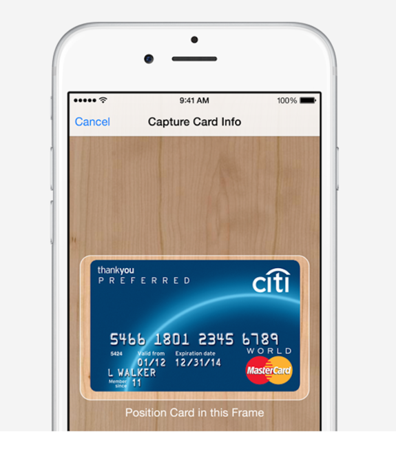 Apple Pay lets you purchase items in store using only your smartphone.