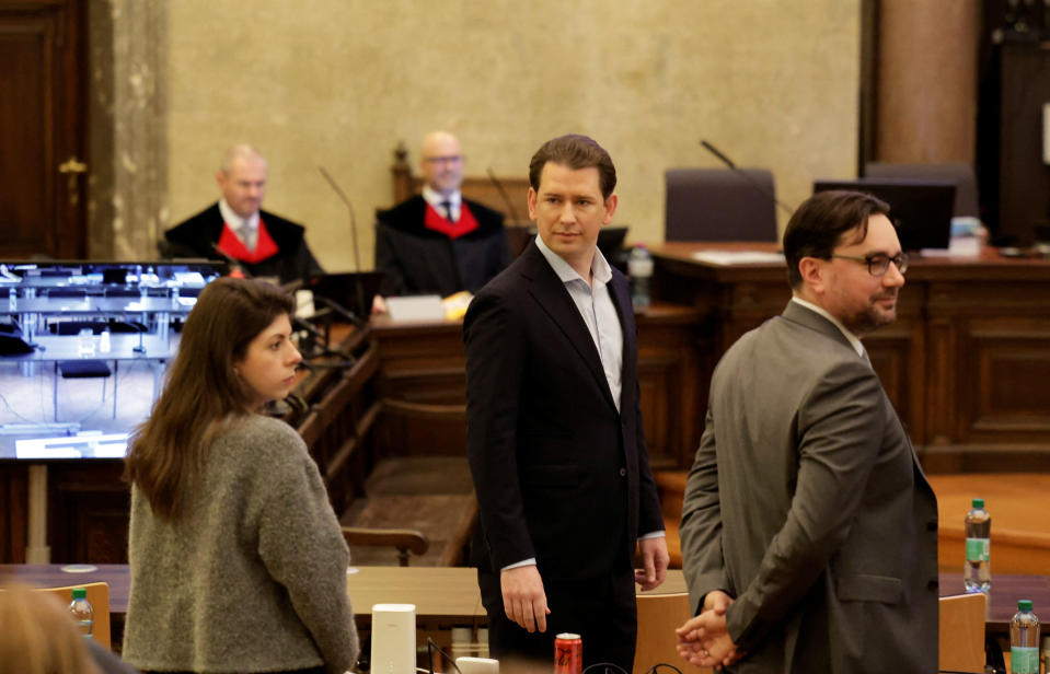 Sebastian Kurz hat heute sein Urteil erhalten (Bild: REUTERS/Leonhard Foeger)
