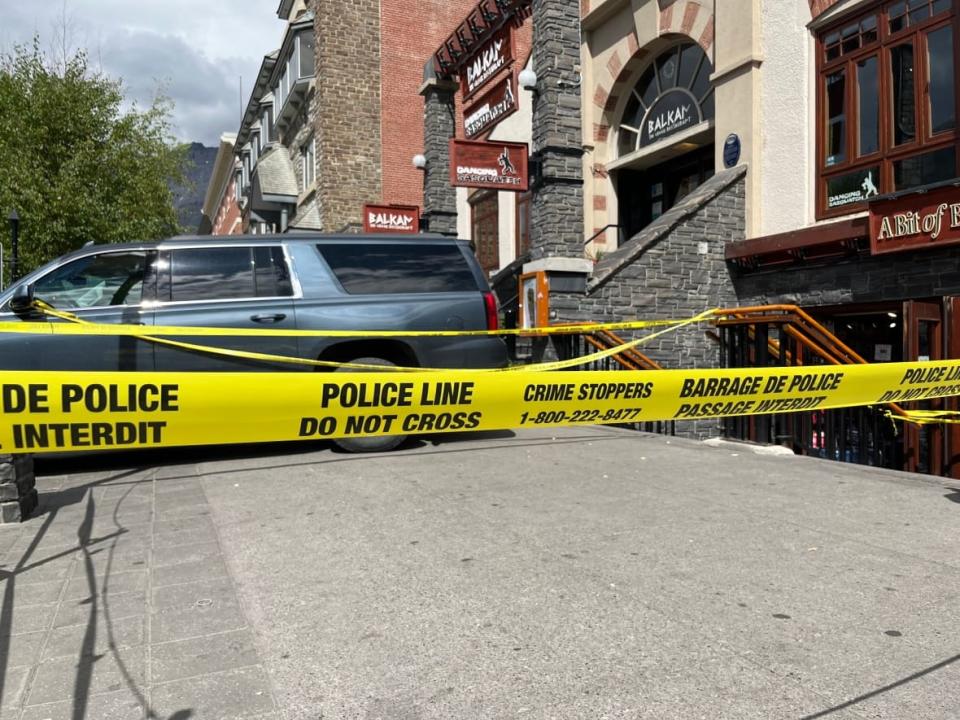 A 26-year-old man was killed after an altercation at a Banff nightclub early Friday morning. (Jo Horwood/CBC - image credit)