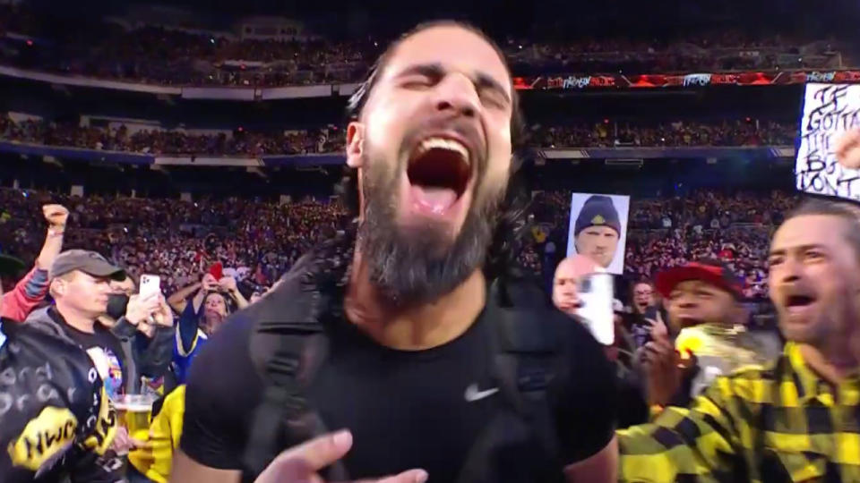 Seth Rollins at Royal Rumble