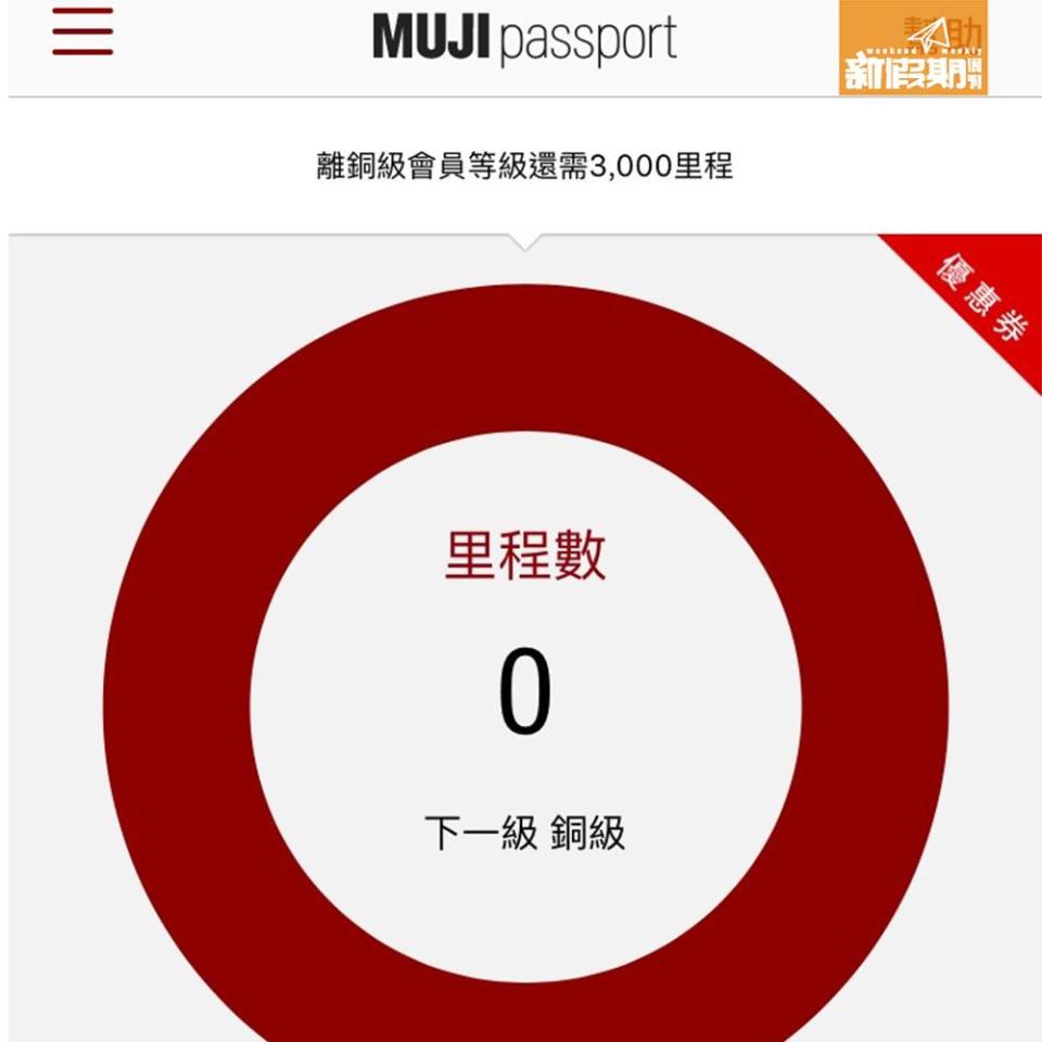 記得要在生日前，完成MUJI passport App內的生日登錄，才可享用。