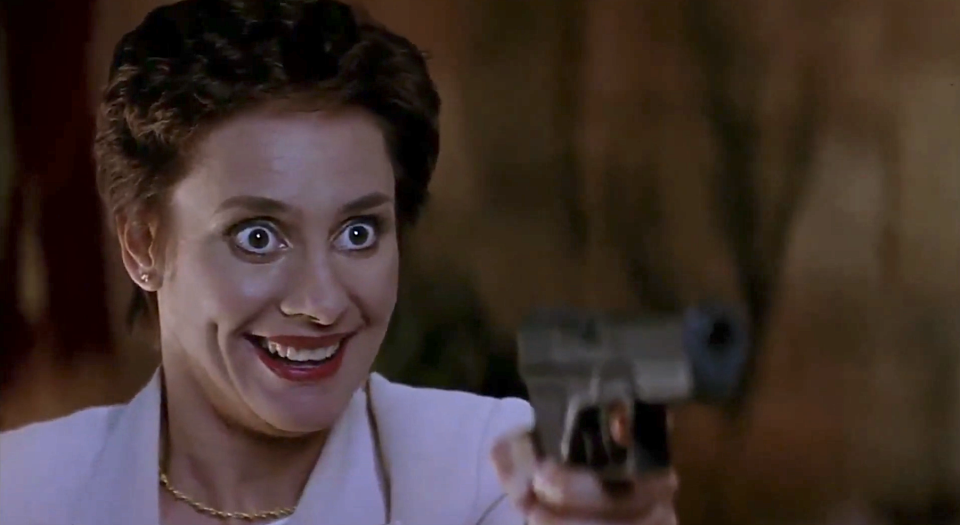 Laurie Metcalf in "Scream 2"