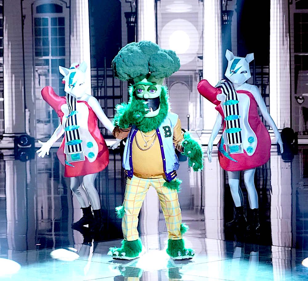 The Broccoli on 'The Masked Singer' Season 4. (Photo: Michael Becker/FOX)