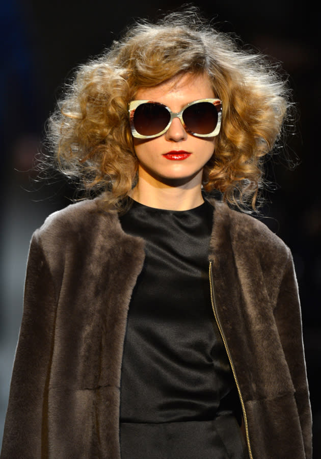 <p><b>Marc by Marc Jacobs autumn/winter 2013 show</b></p> <p>Faux furs and silk shirts added a sophisticated edge to the Marc by Marc Jacobs show.<b><br></b></p>