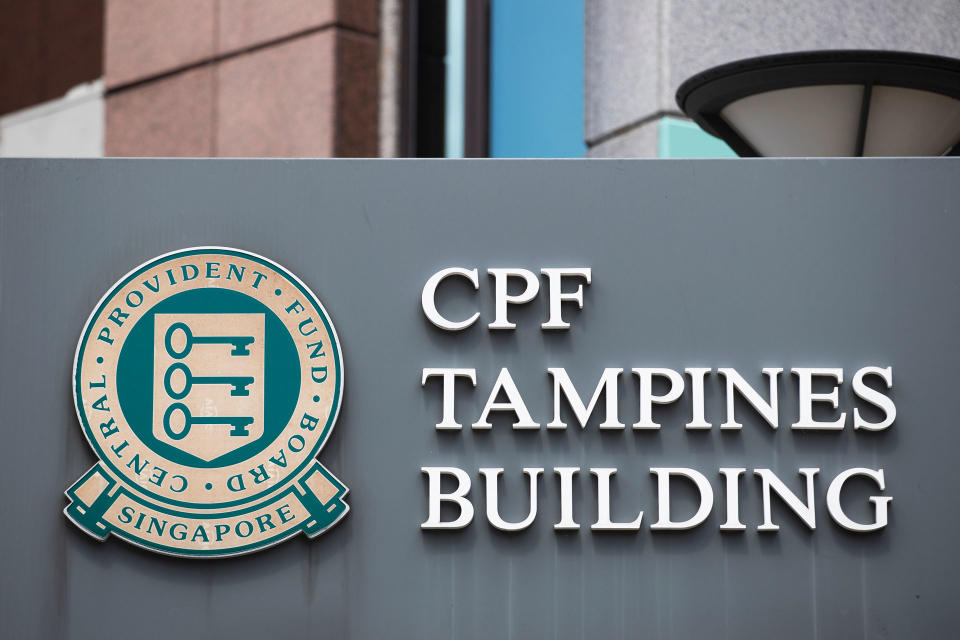 Central Profident Fund (CPF) logo. 