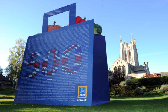 Aldi opens 500th UK store