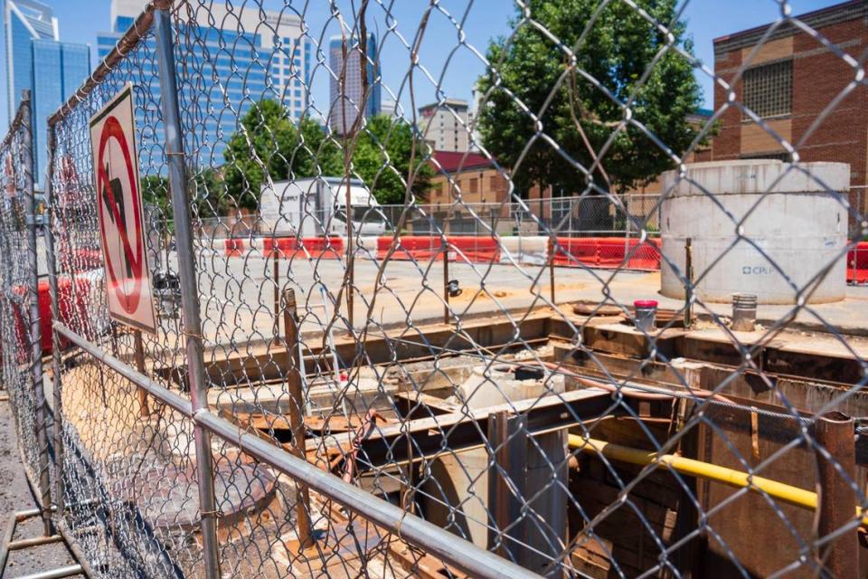 The site of the now demolished Bob Walton Plaza building at 700 E. Brooklyn Village Ave.