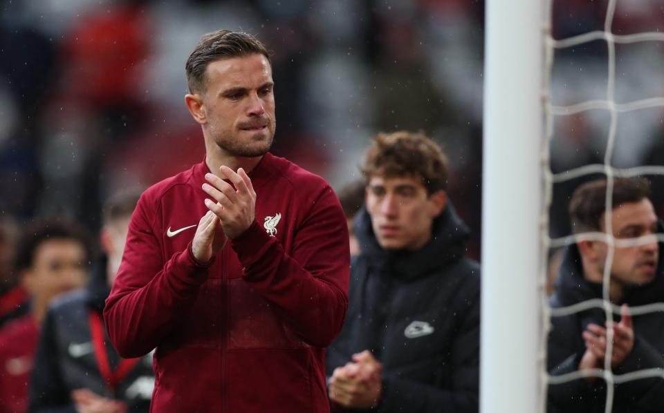 Liverpool captain Jordan Henderson - Liverpool captain Jordan Henderson facing uncertain future at Anfield after new contract talks stall - NMC POOL