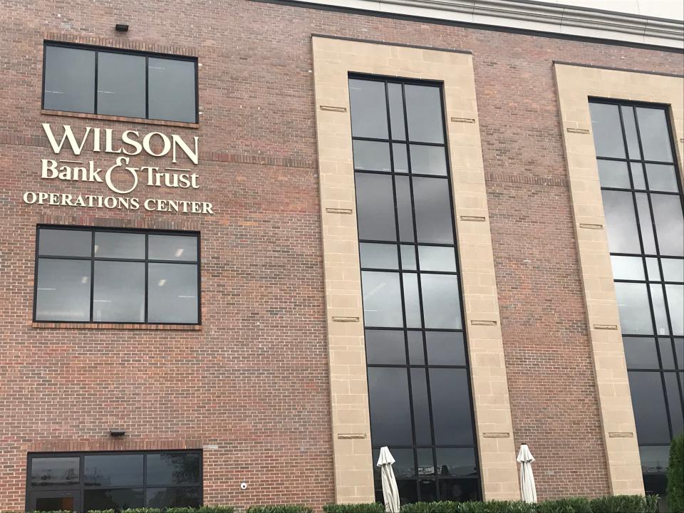 Wilson Bank & Trust recently demolished a home once owned by Judge Nathan Green on property next to its main building. The bank bought the former Green home property next to its main building to address future growth.