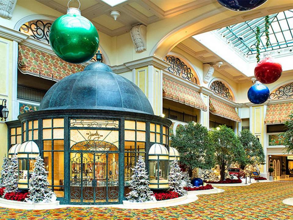 The soaring lobby at Beau Rivage Resort & Casino always is well decked out for Christmas, making it a popular spot to eat on Christmas Day. Dozens of restaurants at Coast casinos and resorts plus some national chains will be open on Christmas.