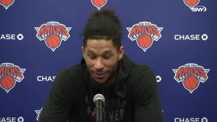 Josh Hart talks Knicks playoff prep, what goes into playing with Jalen Brunson