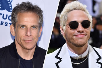 Ben Stiller and Pete Davidson 