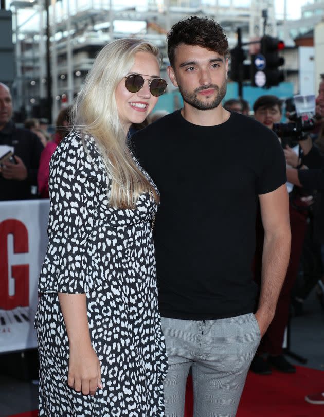 Tom and Kelsey pictured in 2019 (Photo: Yui Mok via PA Wire/PA Images)