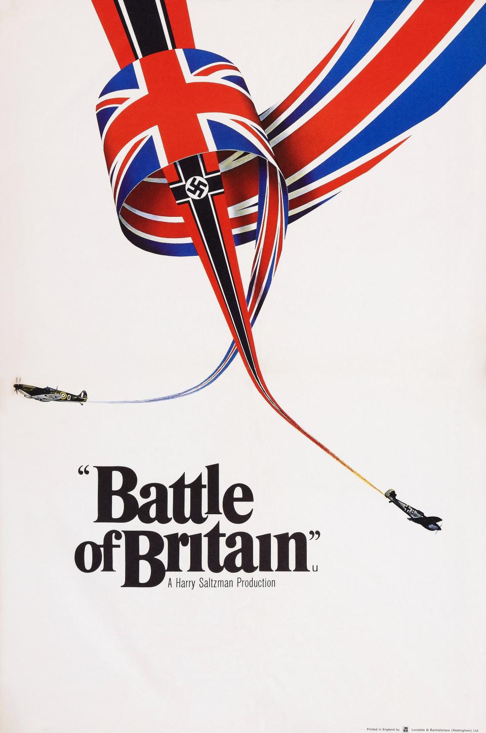 Battle Of Britain, poster, British poster art, 1969. (Photo by LMPC via Getty Images)
