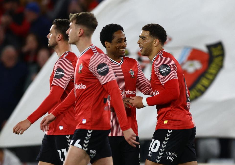 Southampton are favourites to reach Wembley and take on Leeds (Action Images)