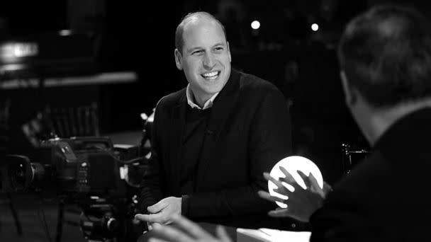 PHOTO: Prince William, Prince of Wales smiles at rehearsals for the Earthshot Awards at MGM Music Hall at Fenway on Dec. 1, 2022, in Boston. (Chris Jackson/Getty Images for Earthshot)