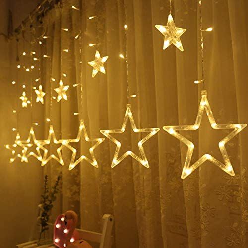 1) LED Curtain String Lights