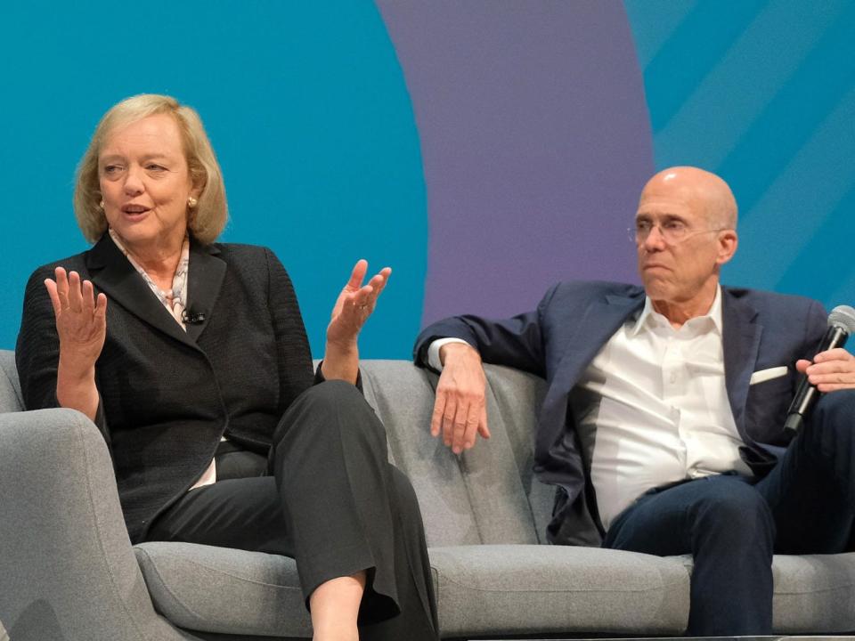 meg whitman jeffrey katzenberg quibi