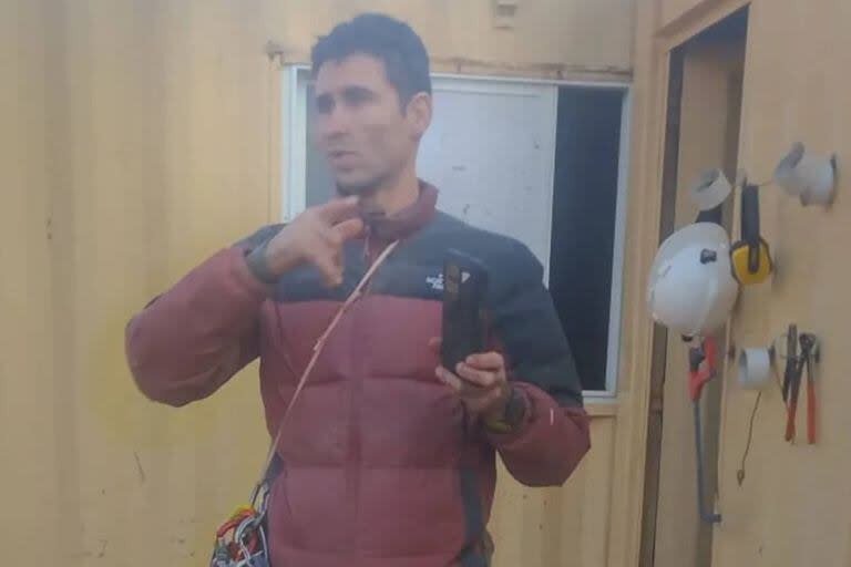 Rojas, el andinista chileno rescatado