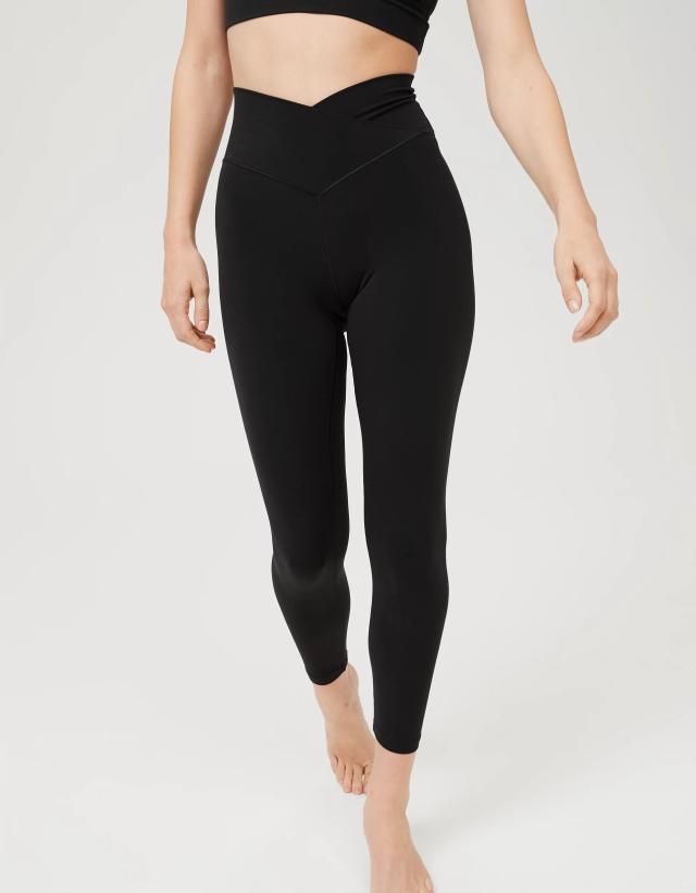 OFFLINE Real Me High Waisted Crossover Flare Legging  Flare legging,  Leggings are not pants, Flare leggings