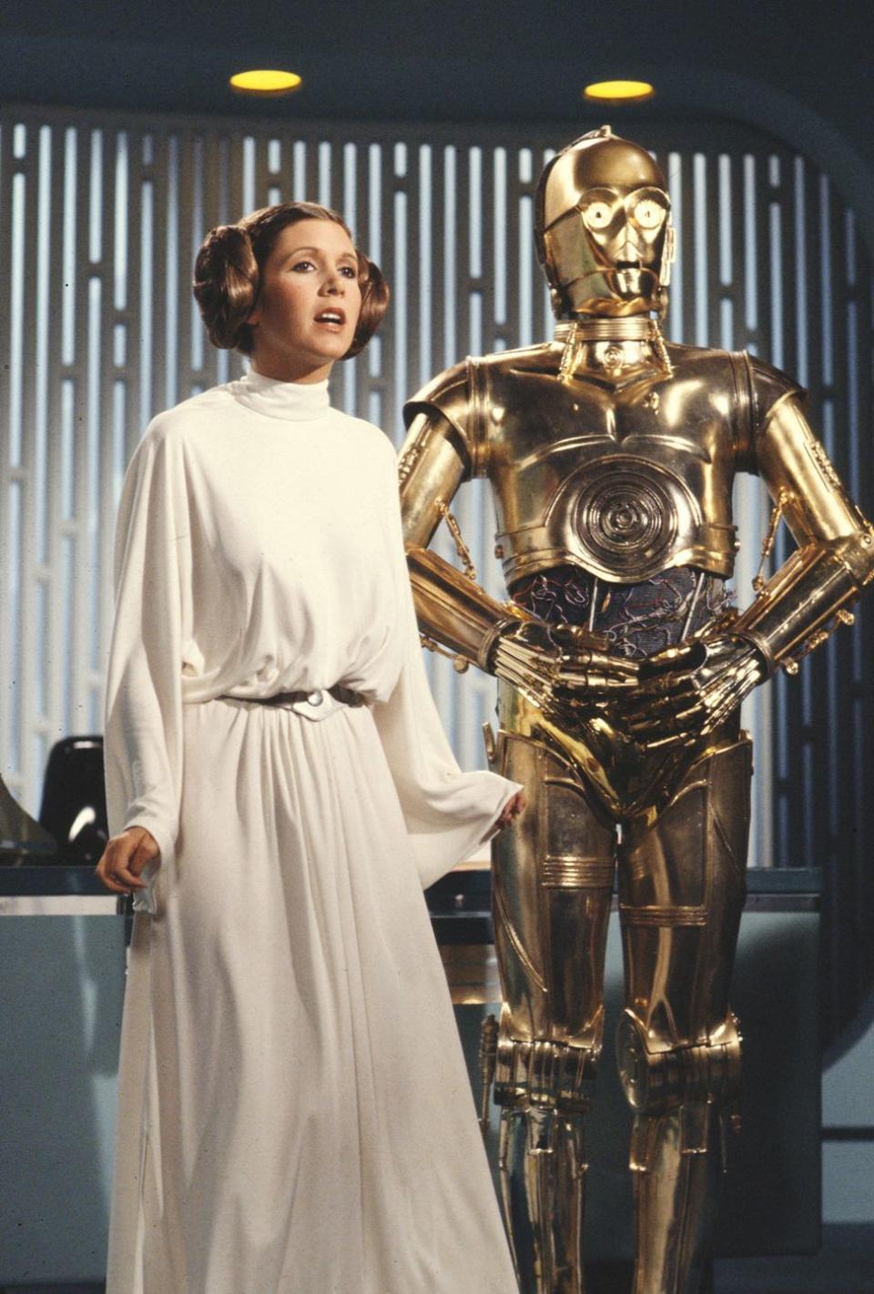 108 Iconic Movie Dresses: Carrie Fisher