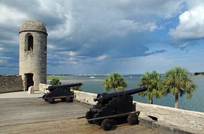 “View from the top of Castillo de San Marcos, St. Augustine, Florida” - Photo: roc8jas (Getty Images)