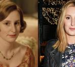 <p>It's almost hard to recognize the middle Crawley sister on <em>Downton Abbey </em>when the actress is out and about as herself.</p>