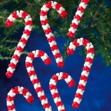 Beaded Candy Cane Ornament Kit