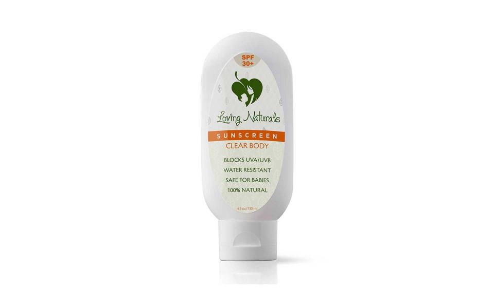 Loving Naturals Clear Body SPF 30+ All-natural Sunscreen