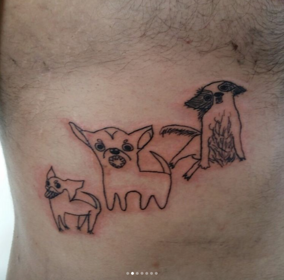People are getting ugly tattoos on purpose and they look hilarious