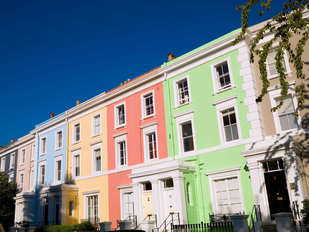 Clarendon Road in Notting Hill (Alamy Stock Photo)