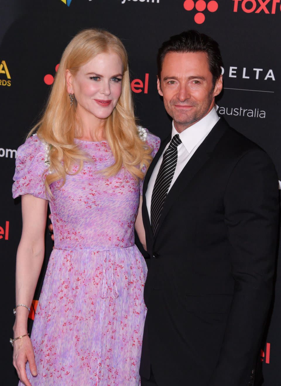 Nicole Kidman and Hugh Jackman, here at the 7th Annual AACTA Awards, have made Time's annual list of 100 most influential people. Source: Getty