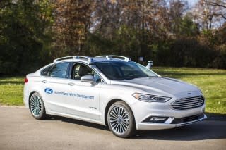 Second-generation Ford Fusion Hybrid automated driving research vehicle