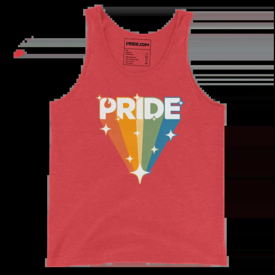 Retro Pop Art Pride Tank Top