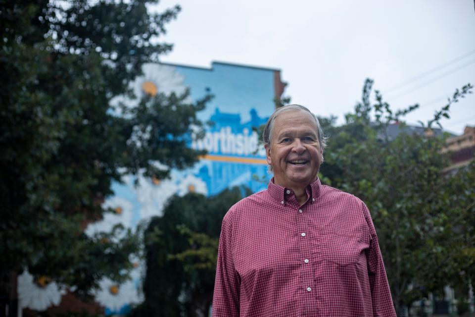 Tim Jeckering, pictured Wednesday, Aug. 10, 2022, has lived in Northside for 22 years and has been involved in several neighborhood groups, including the community council, Northside business association and Northside community fund.